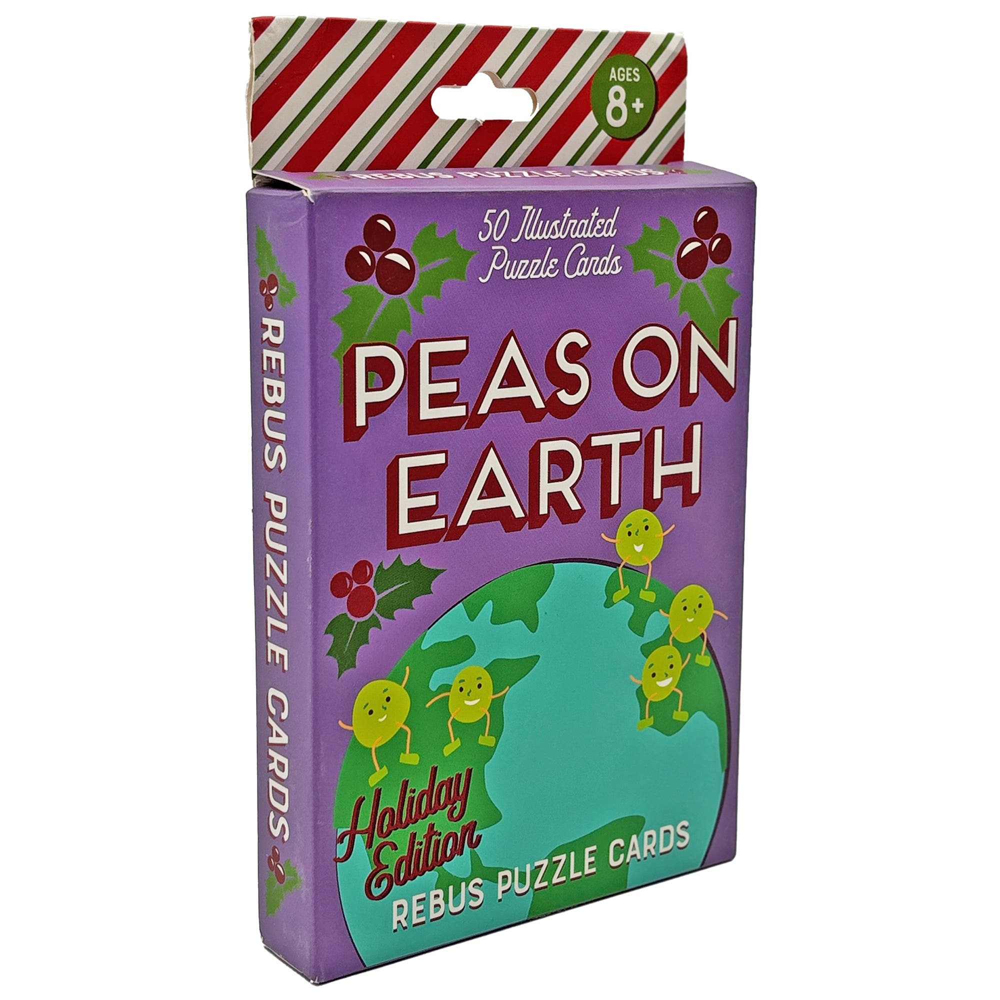 Holly Jolly Silent Night Rebus Puzzle Cards A Holiday Themed Deck Of Rebus Puzzles in Multicolored 