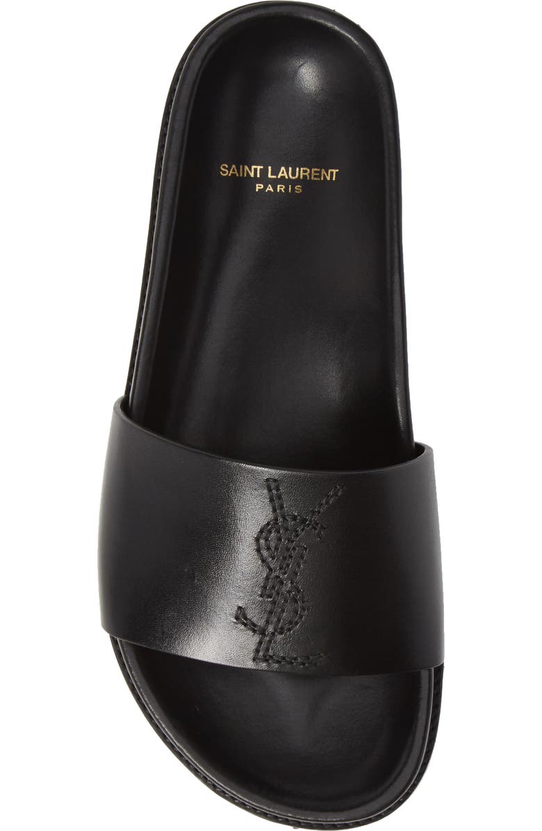 Saint Laurent Joan Slide Sandal, Alternate, color,