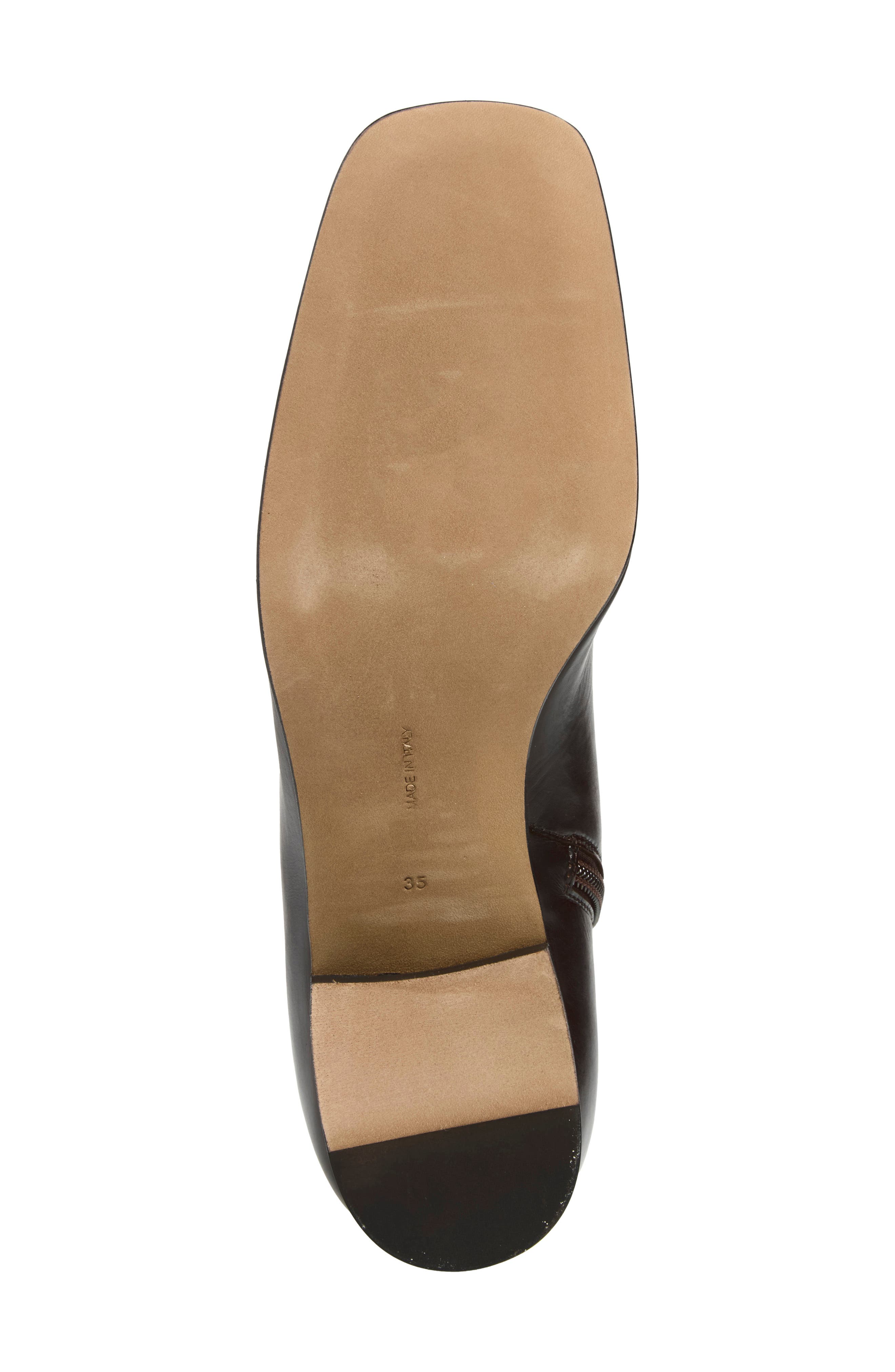 Cindy Square Toe Ankle Boot, Alternate, color, DEEP BROWN