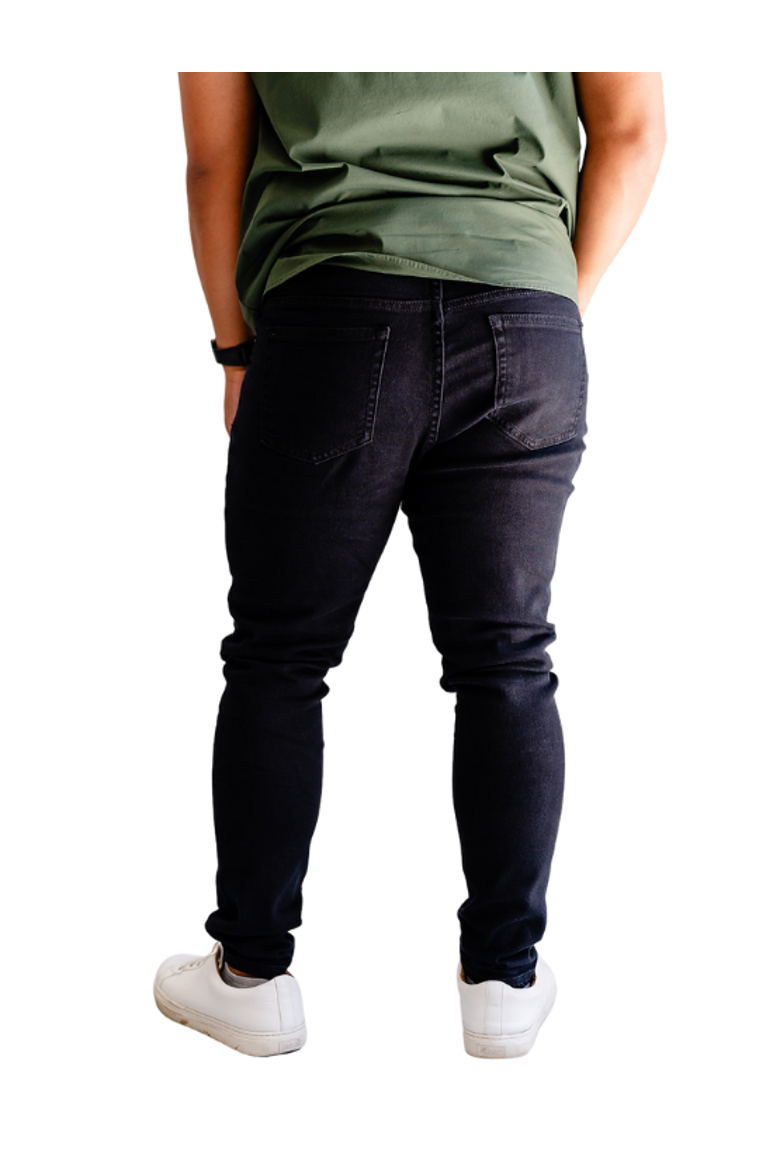 Skinny Black Jeans, Alternate, color, Black
