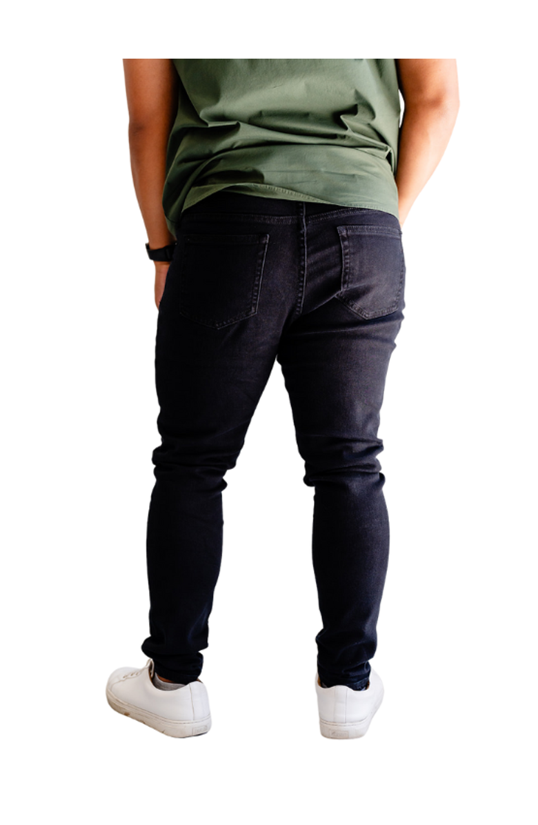 Dapper Boi Skinny Black Jeans, Alternate, color, Black