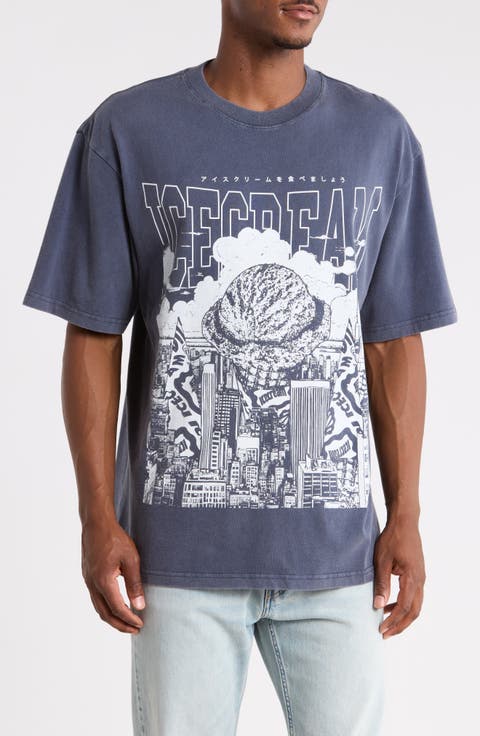 Invasion Oversize Graphic T-Shirt