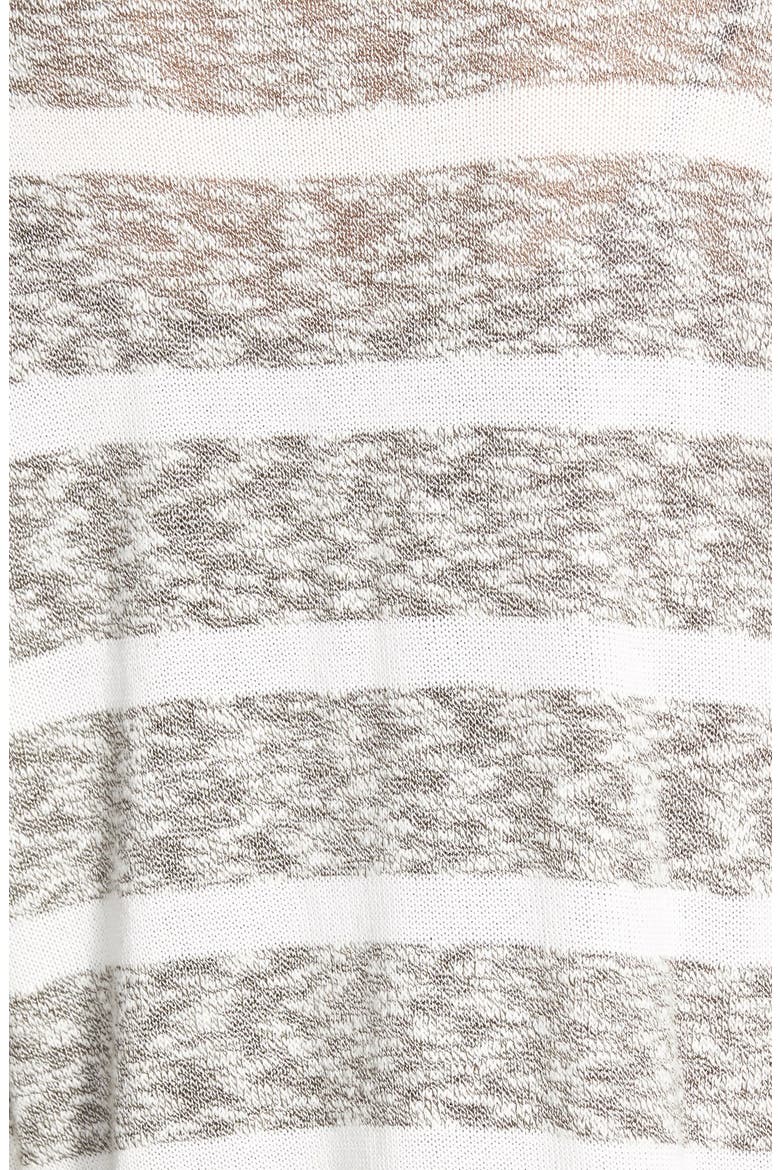 Stripe Slub Knit Pullover, Alternate, color, BLACK PEAT WESTERN STRIPE