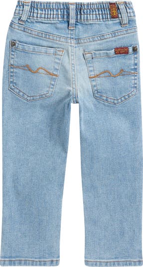 Short Sleeve Button-Up Shirt & Jeans Set