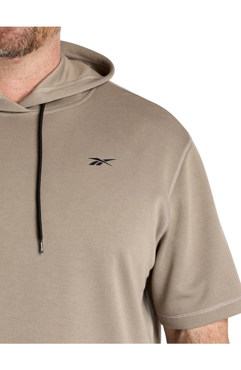Reebok Big & Tall Performance Hoodie, Alternate, color, Taupe