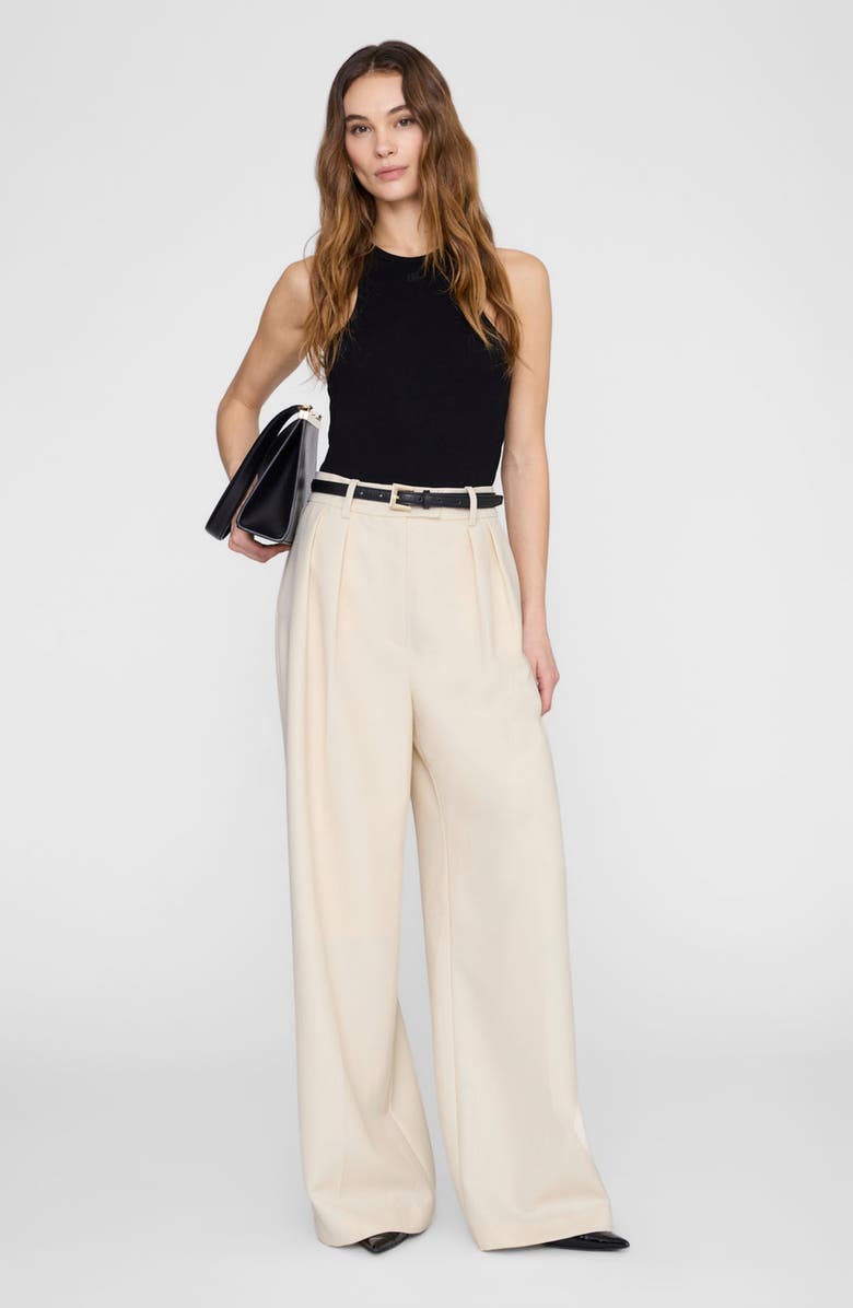 ANINE BING Cole Tank Top, Main, color, Black