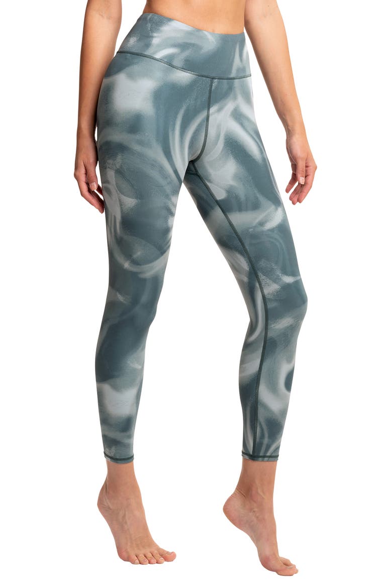 Jackie High Waist Leggings, Alternate, color, MARSH