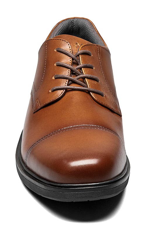 Nunn Bush Kore Pro Cap Toe Derby In Cognac