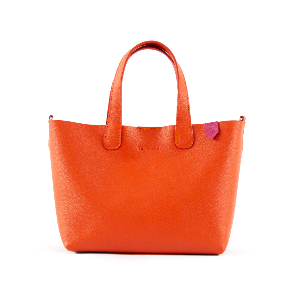 Emma Leather Crossbody, Alternate, color, Orange