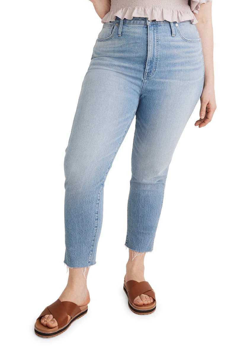 Raw Hem Stovepipe Jeans, Alternate, color, DEVOE