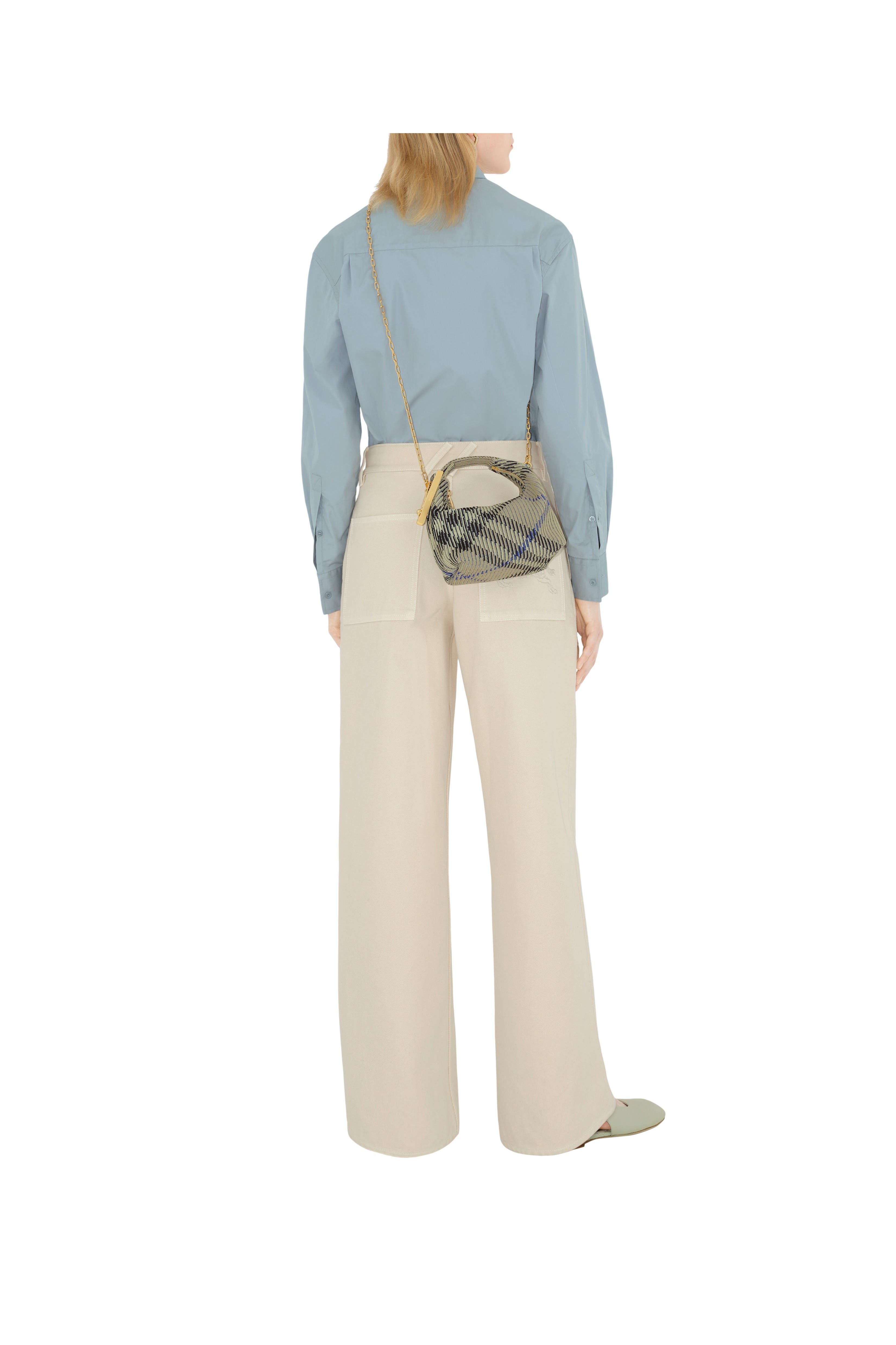 Burberry Micro Peg Chain Bag, Alternate, color, 