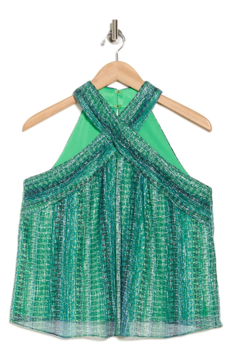 Ramy Brook May Halter Neck Sleeveless Top, Alternate, color,