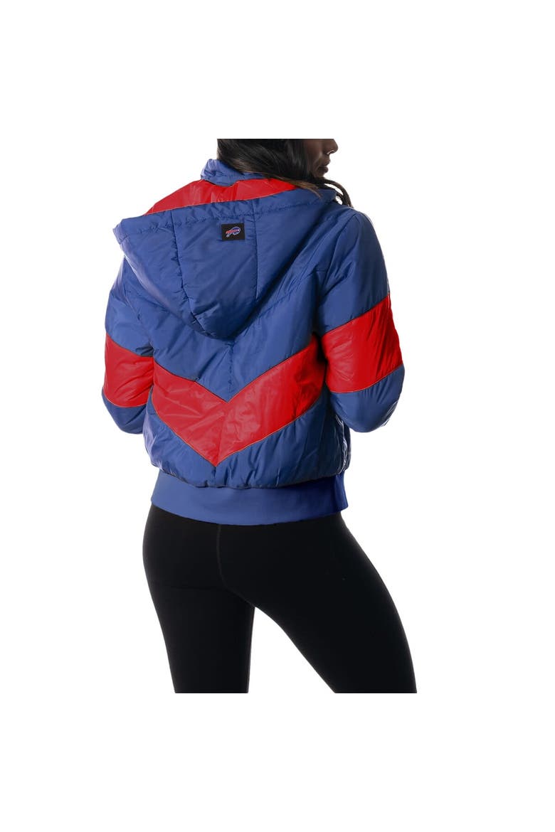 Women's The Wild Collective  Royal Buffalo Bills Puffer Full-Zip Hoodie, Alternate, color, Royal