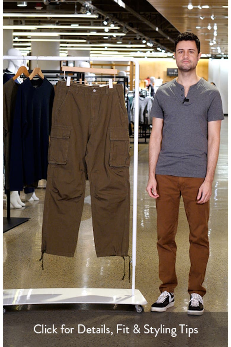 Ultra Baggy Cotton Cargo Pants video