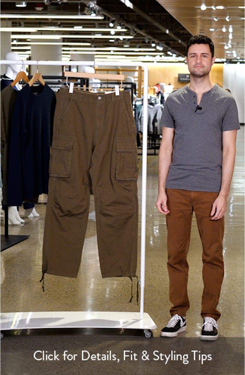 Ultra Baggy Cotton Cargo Pants, sales video thumbnail