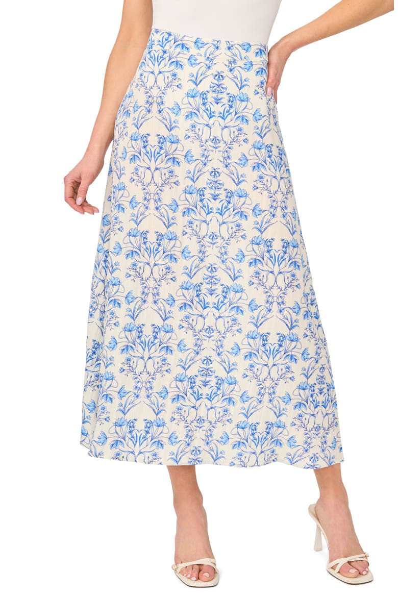 A-Line Maxi Skirt, Main, color, BLUE BONNET