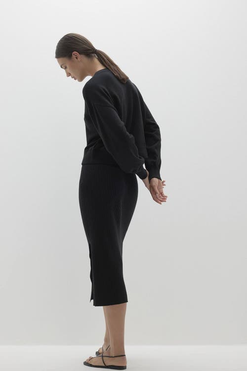 Naked Cashmere Maude Crewneck Sweater In Black