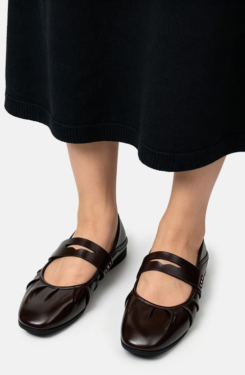 Blair Faux Leather Penny Loafer Flat