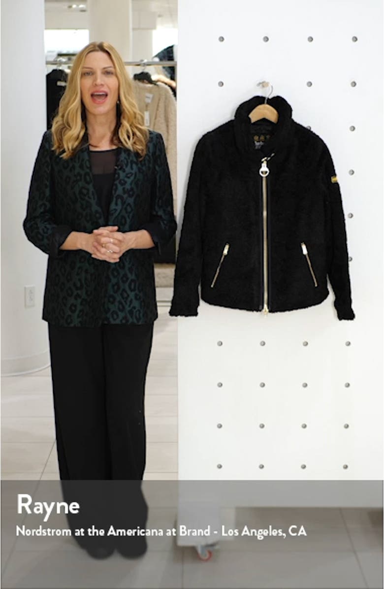 Langstone Faux Fur Coat, sales video thumbnail