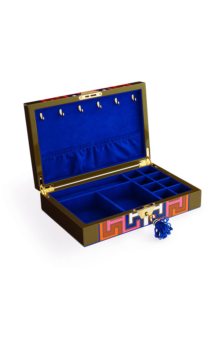 Jonathan Adler Madrid Lacquer Jewelry Box, Alternate, color, 