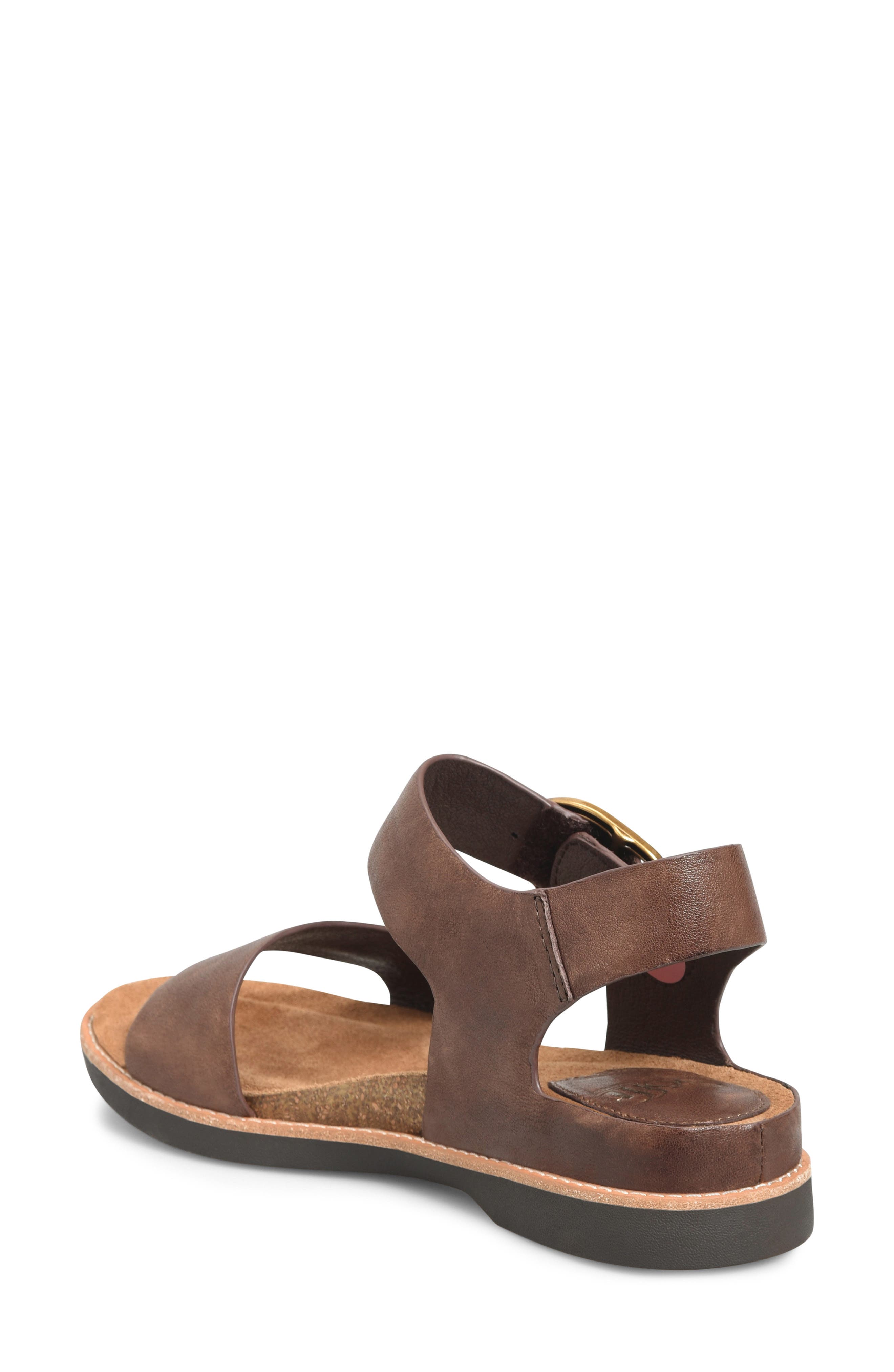 Söfft Bali Sandal, Alternate, color, Brown
