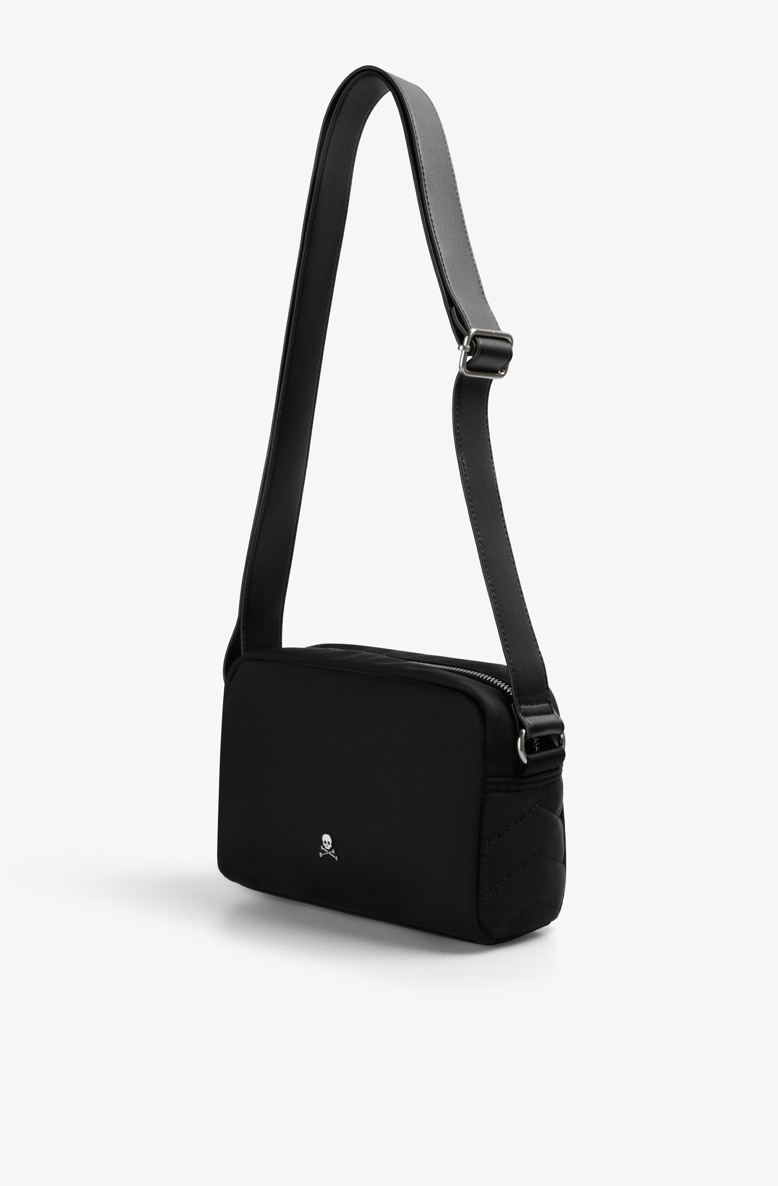 Scalpers Padded Crossbody Mini Bag, Alternate, color, Black