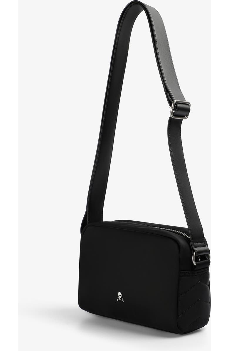 Scalpers Padded Crossbody Mini Bag, Alternate, color, Black