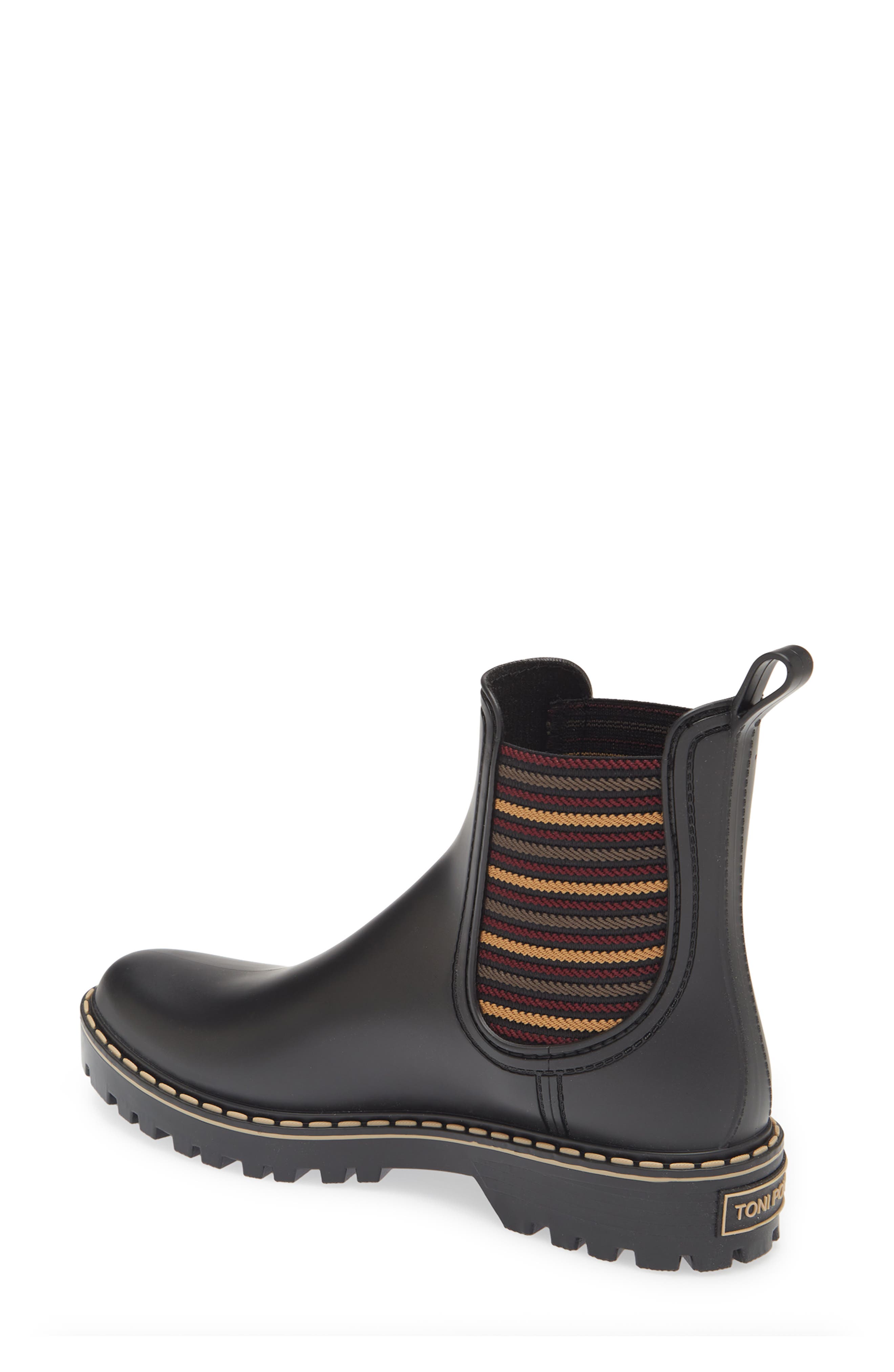 Toni Pons Corbin Waterproof Chelsea Boot, Alternate, color, Black