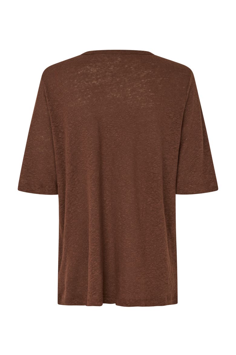 Maballumi Relaxed V-Neck T-Shirt, Alternate, color, Sh. Chocolate