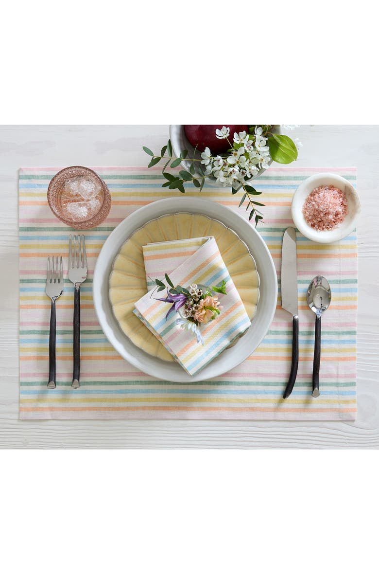 Solino Home Linen Dinner Napkins - Julia, 20" x 20", Alternate, color,