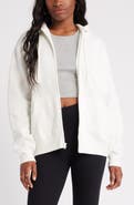 BP. Oversize Zip Fleece Hoodie