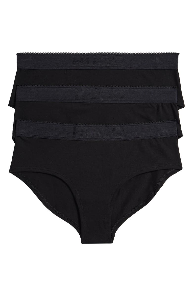 BOSS Triplet Easy Hipsters, Main, color, Black