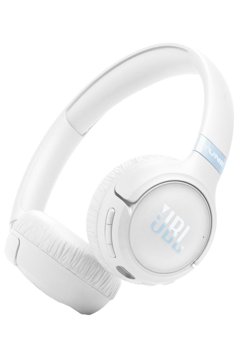 Tune 680NC Wireless On Ear Noise Cancelling Headphones, Main, color, White