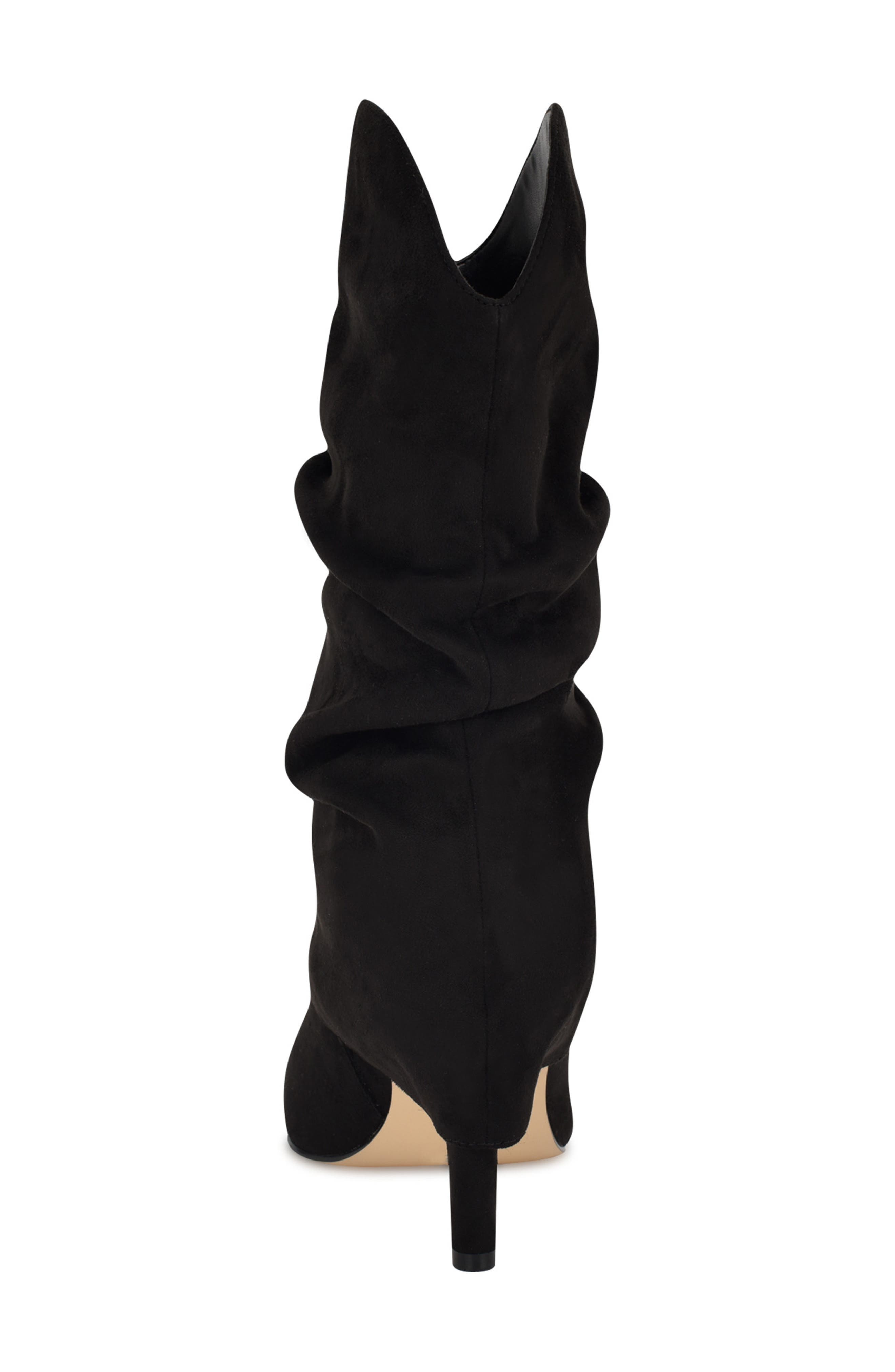 Nine West Glitch Slouchy Foldover Shaft Pointed Toe Boot, Alternate, color, 