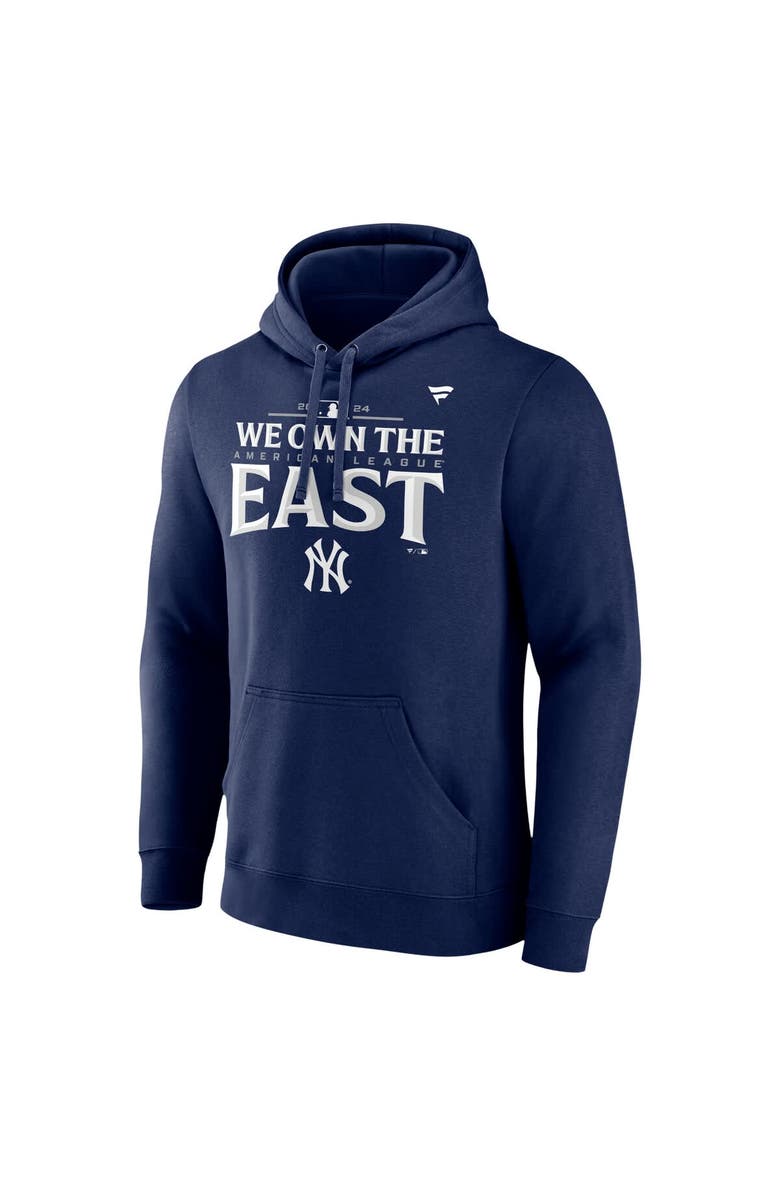 FANATICS Men's Fanatics Navy New York Yankees 2024 AL East Division Champions Locker Room Pullover Hoodie, Alternate, color, 