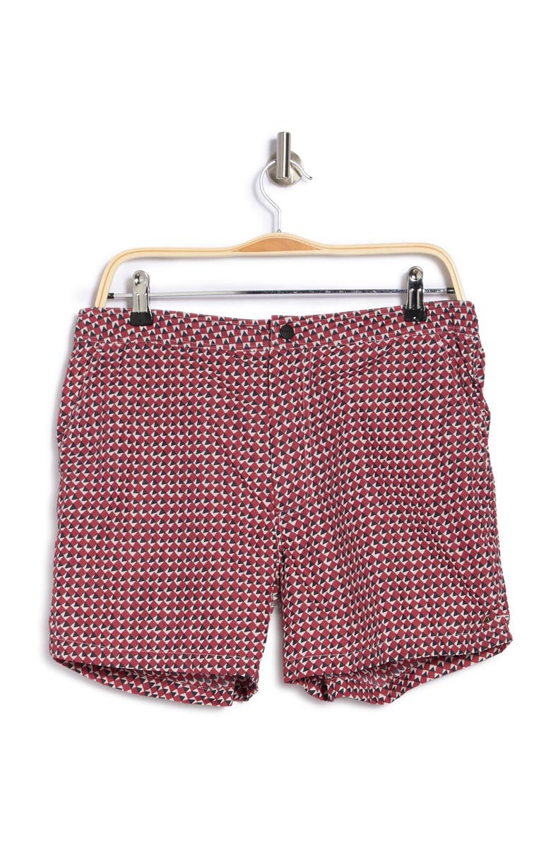 Valentino Printed Swim Shorts, Alternate, color, 