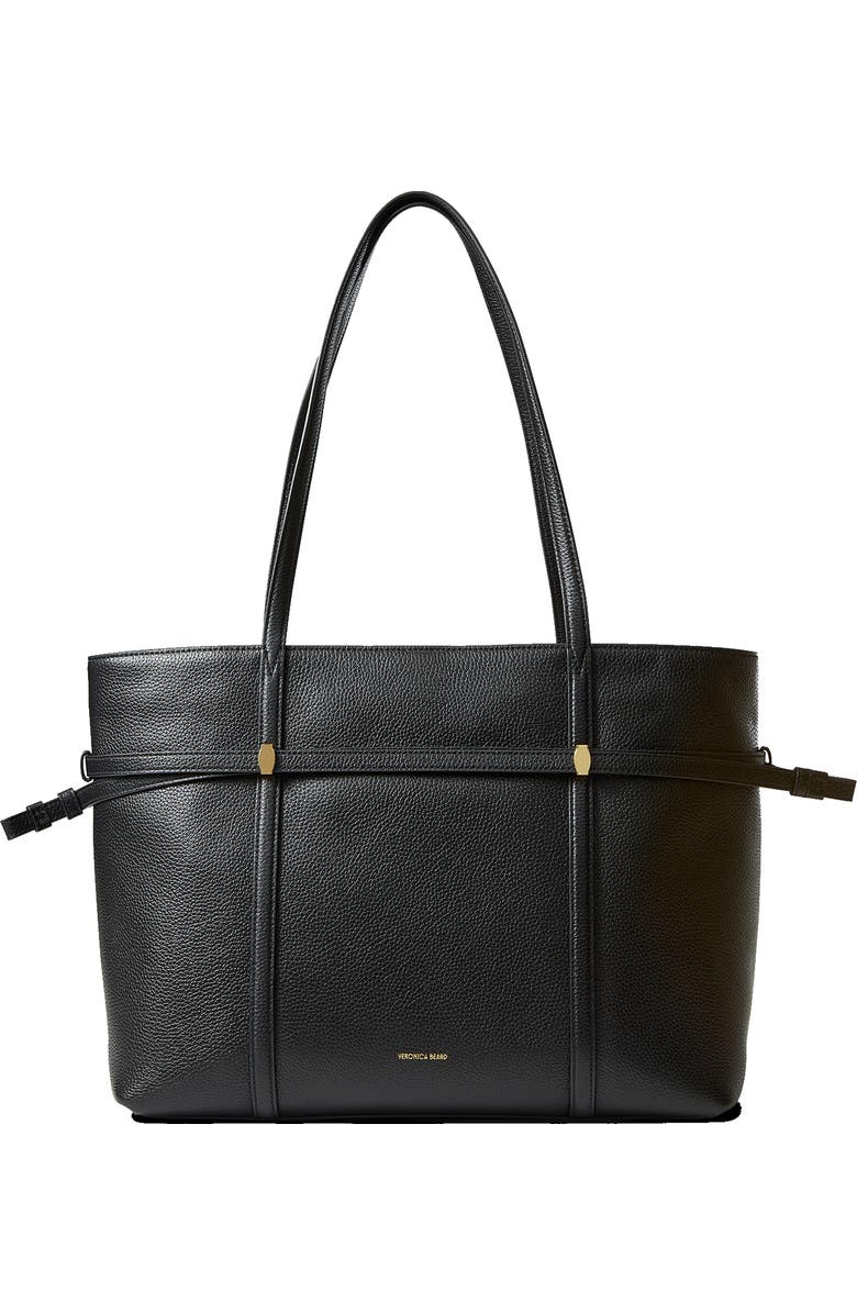 Veronica Beard Lasso Tote Bag, Alternate, color, Black