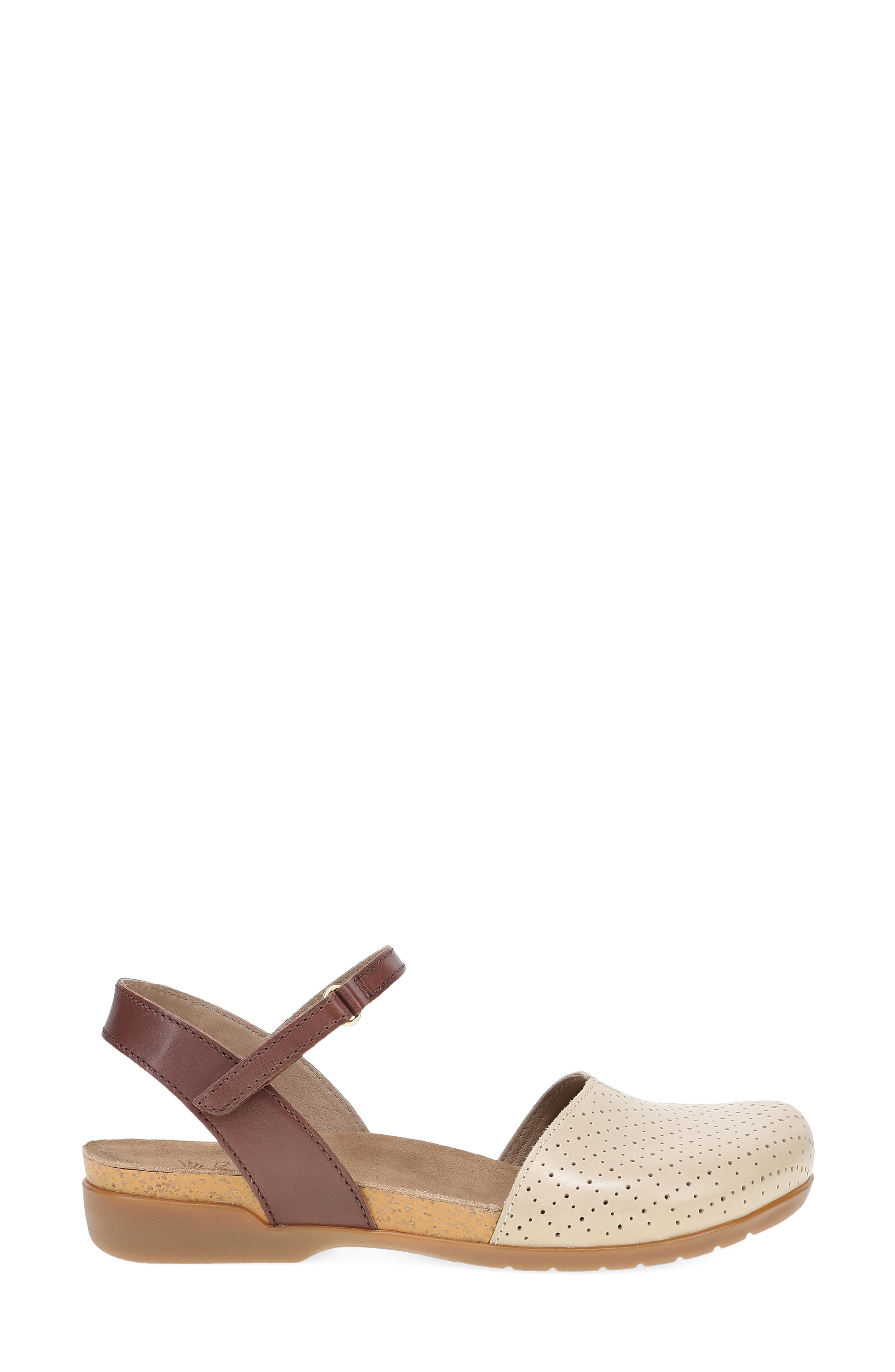 Dansko Rowan Flat, Alternate, color, Sand Perfect