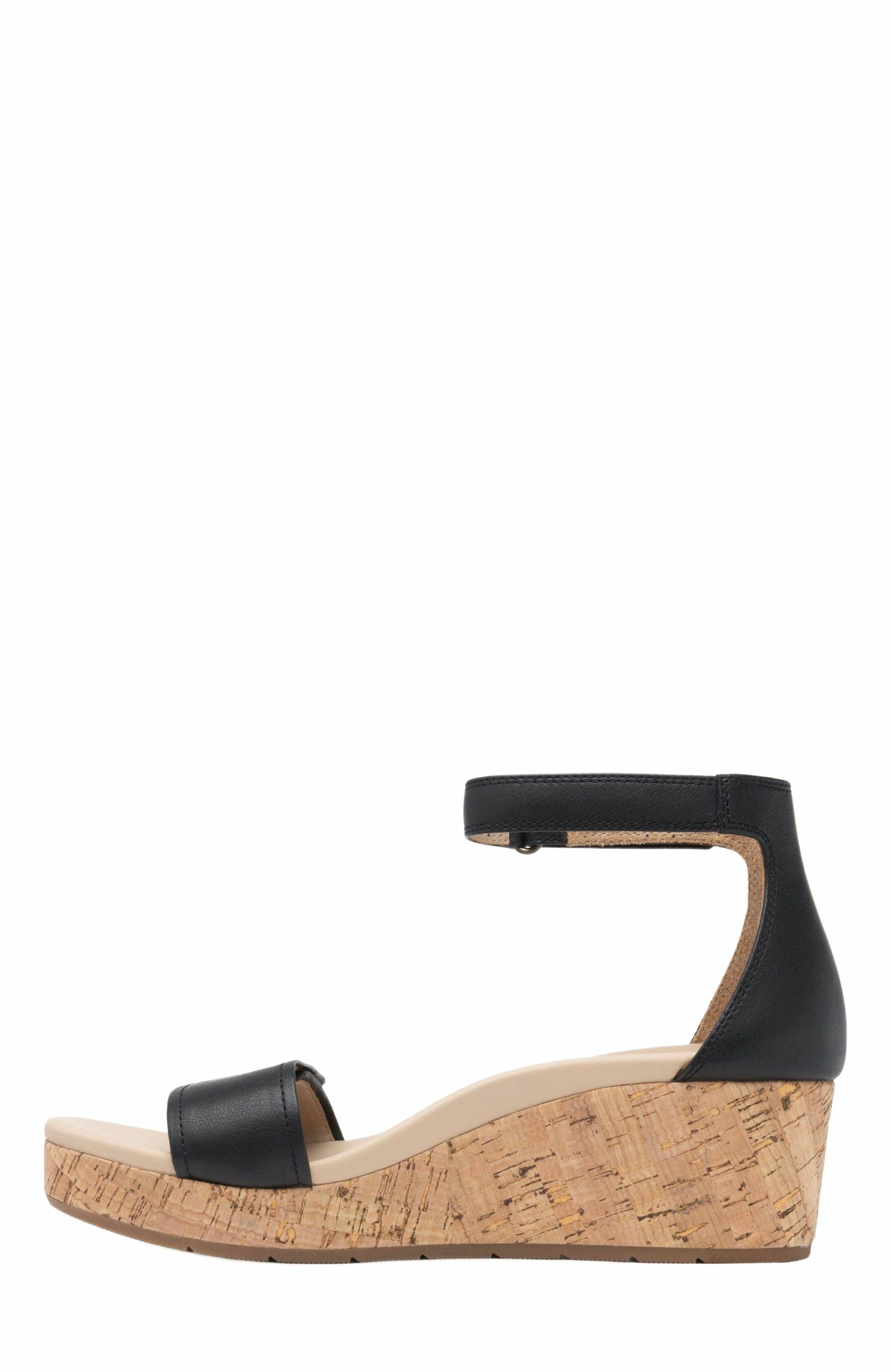 ABEO Riviera Ankle Sandal, Alternate, color, Black Suede - Metatarsal