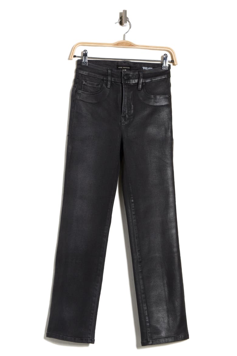 Soft Tech Good Legs Straight Jeans, Alternate, color, BLACK402