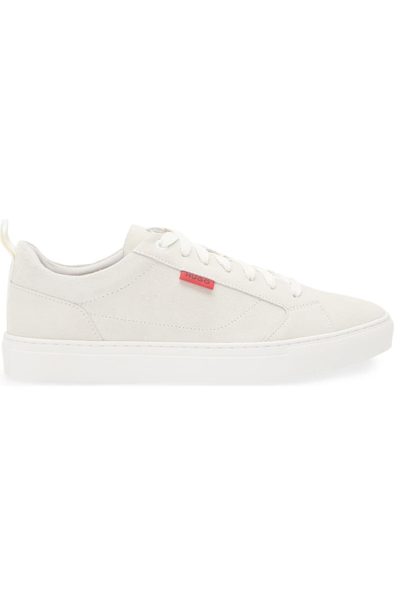 BOSS Morrie Tennis Sneaker, Alternate, color, Open White