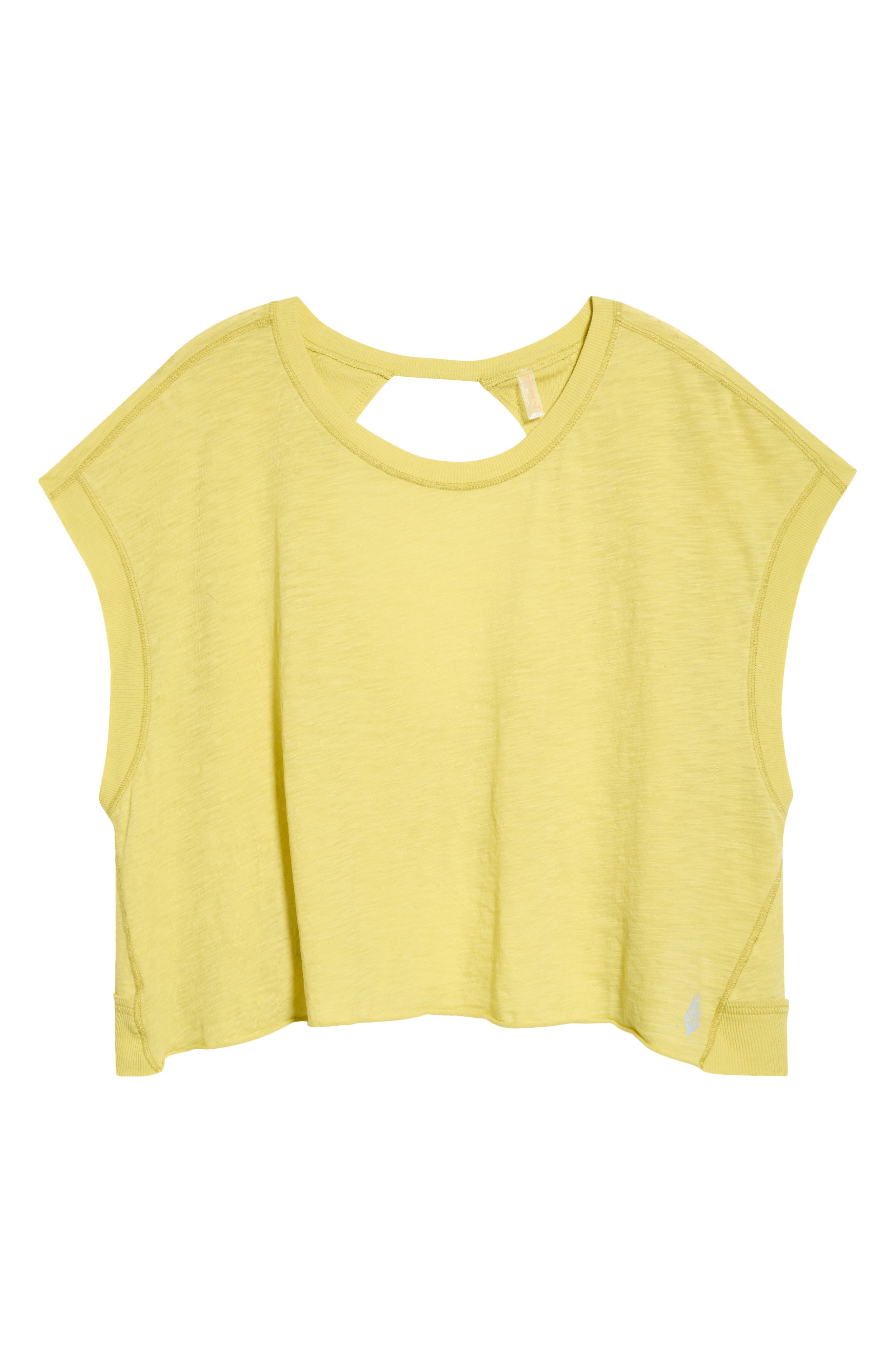 Free People FP Movement My Tee Time Open Back T-Shirt