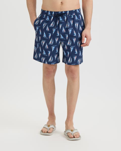 Sandbar Sunday Allover Printed Shorts