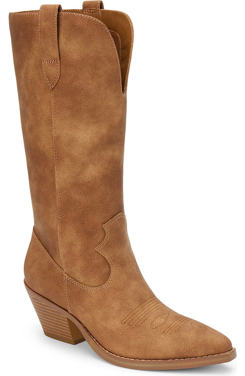 BEACH BY MATISSE Bodhi Western Boot, Main, color, Distressed Saddle