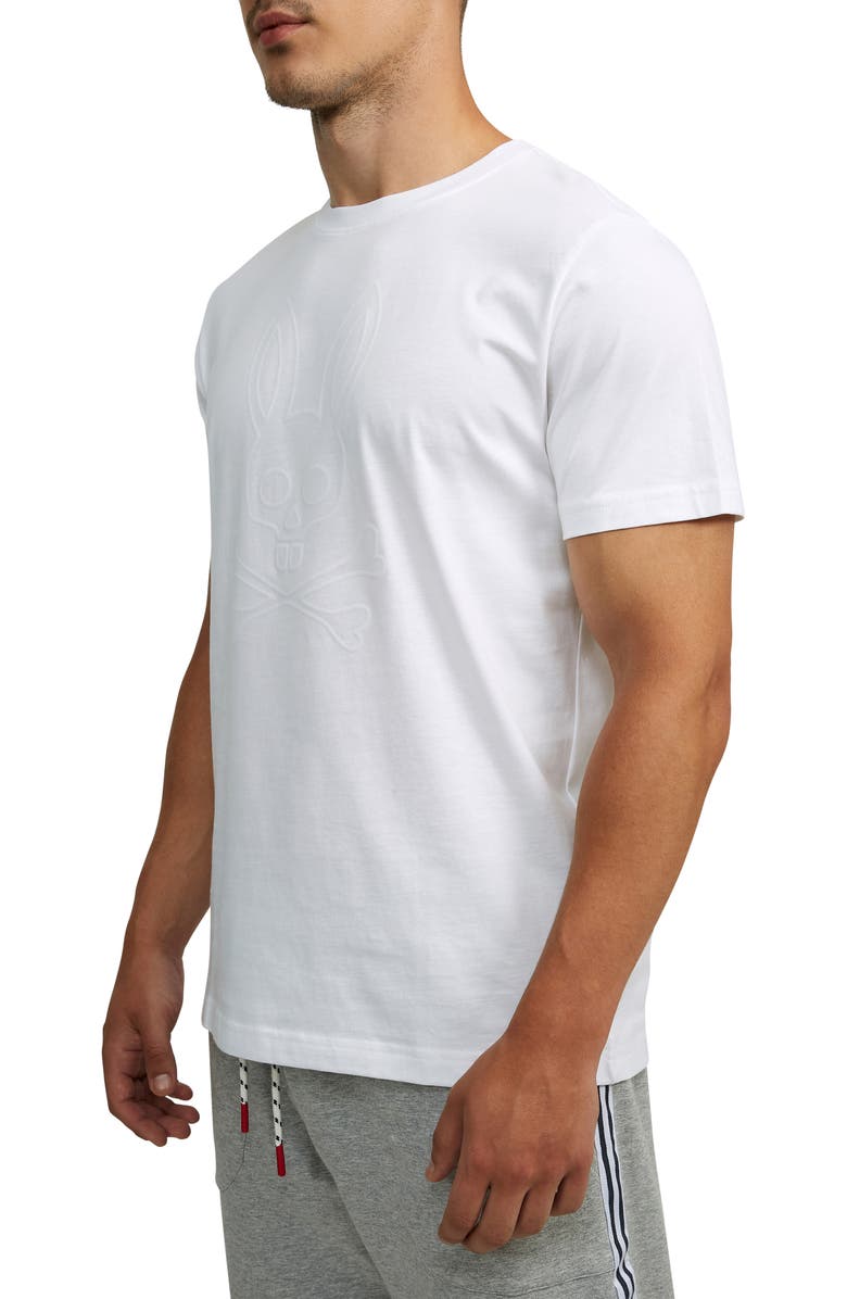 Psycho Bunny Westcott Debossed Graphic T-Shirt, Alternate, color, 