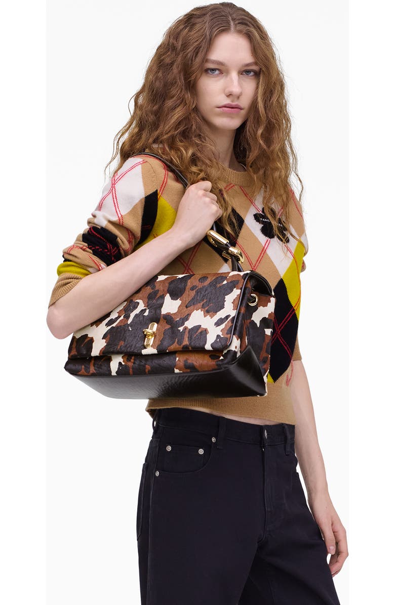 Marc Jacobs The Large Dual Shoulder Bag, Alternate, color, Mocha Multi