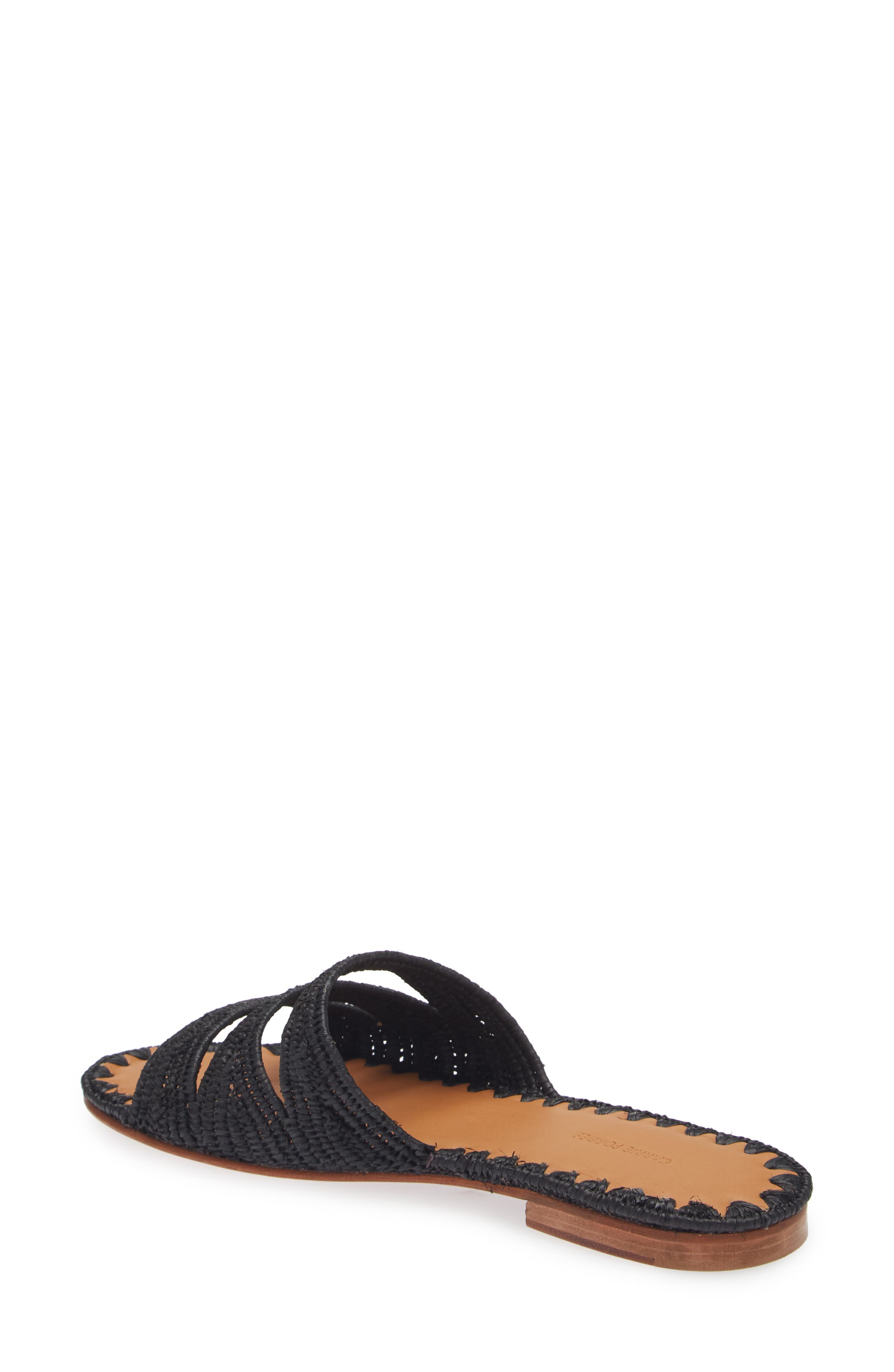 Carrie Forbes Symm Slide Sandal, Alternate, color, Black