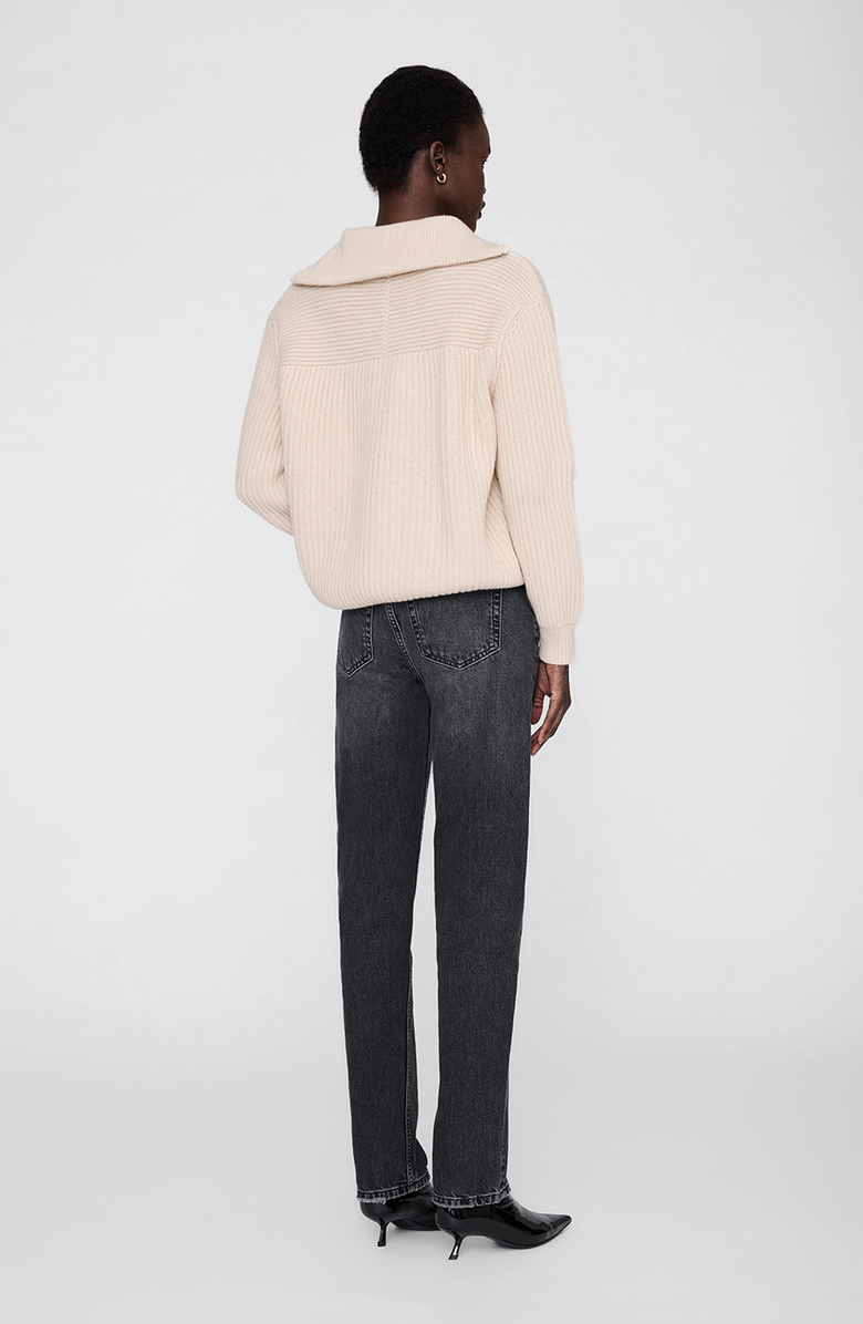ANINE BING Sammy Sweater, Alternate, color, Beige