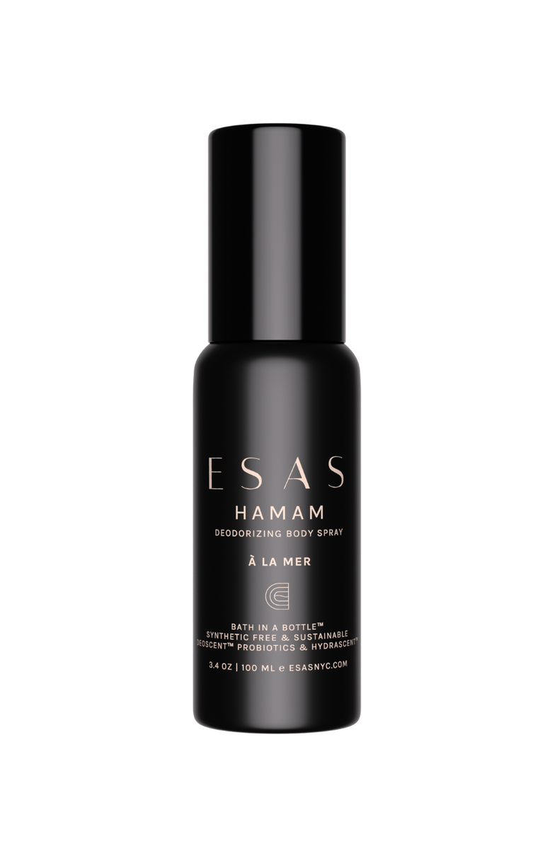 Esas NYC À la Mer Hamam Organic Deo Body Spray - Sea Salt & Neroli, Main, color, 3.4 Oz