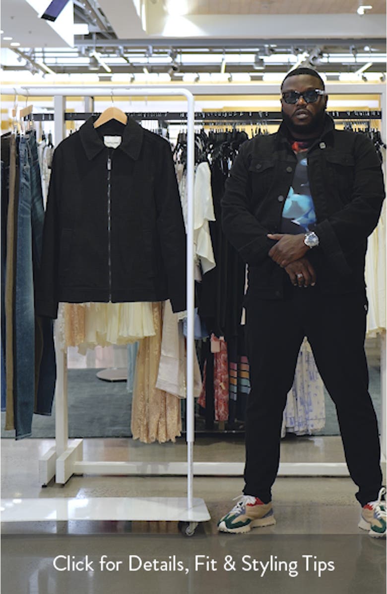 Zip Up Blouson Jacket, sales video thumbnail